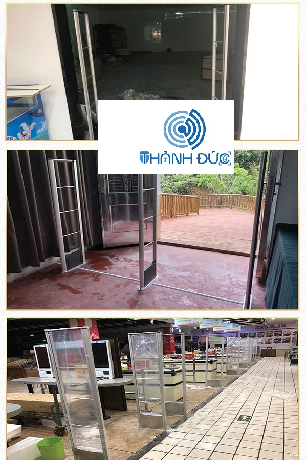 Cổng từ an ninh chống trộm tại siêu thị Nha Trang