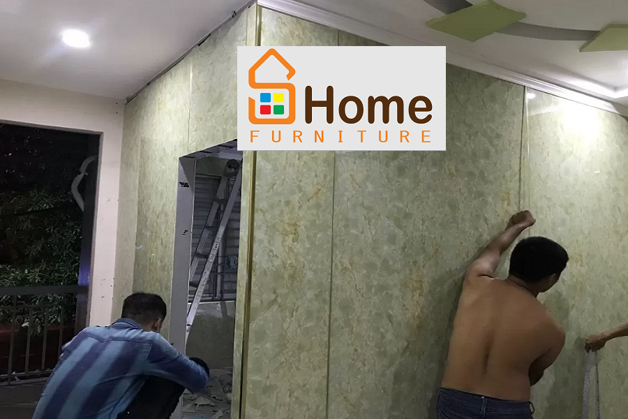 Tấm ốp PVC vân đá Tân Uyên Bình Dương