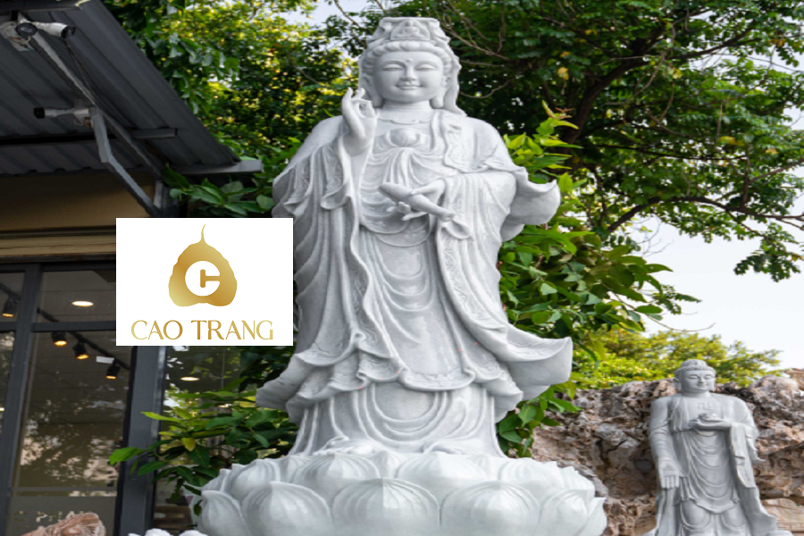 Tượng Quan Âm Bằng Đá Hải Châu Đà Nẵng