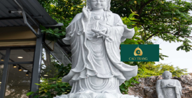 Tượng Quan Âm Bằng Đá Trường Sa Đà Nẵng