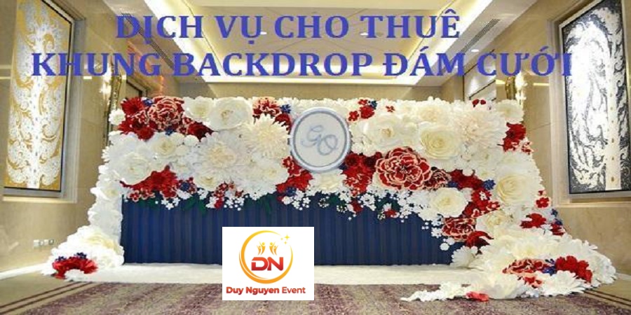 Cho thuê khung backdrop tại TP.HCM