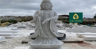 Tượng Quan Âm Bằng Đá Đà Nẵng