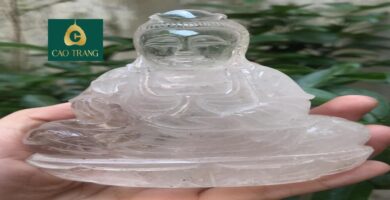 Tượng Quan Âm Bằng Đá Thạch Anh Đà Nẵng