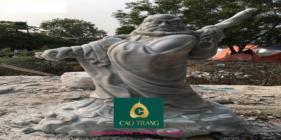 Tượng Phật Bà Quan Âm Bằng Đá Non Nước Tại TP.HCM