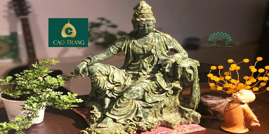 Tượng Quan Âm Tự Tại Bằng Đá Đà Nẵng