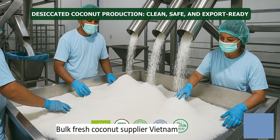 Bulk fresh coconut supplier Vietnam