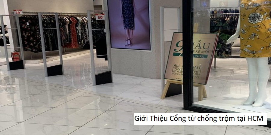 Giới Thiệu Cổng từ chống trộm tại HCM