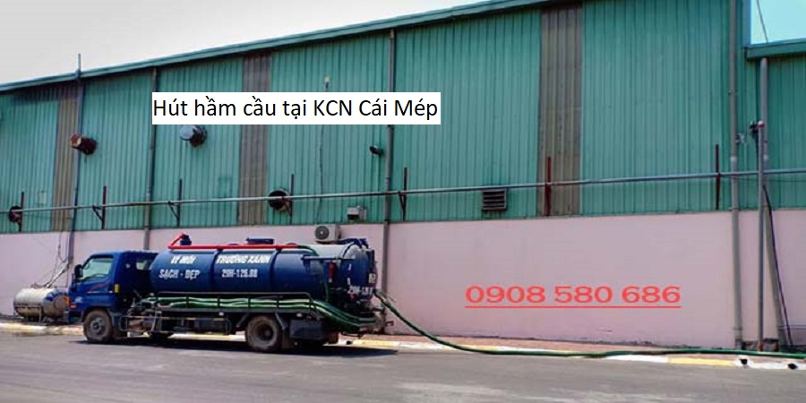 Hút hầm cầu tại KCN Cái Mép