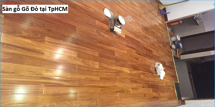 Sàn gỗ Gõ Đỏ tại TpHCM