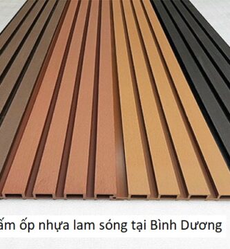 Tấm ốp nhựa lam sóng tại Bình Dương