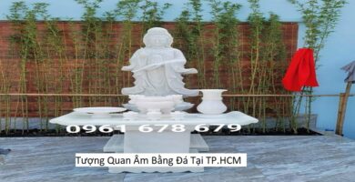 Tượng Quan Âm Bằng Đá Tại TP.HCM