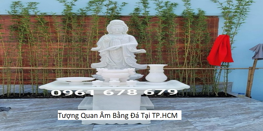 Tượng Quan Âm Bằng Đá Tại TP.HCM