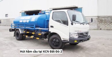 Hút hầm cầu tại KCN Đất Đỏ 2