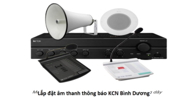 Lắp đặt âm thanh thông báo KCN Bình Dương
