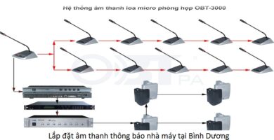 Lắp đặt âm thanh thông báo nhà máy tại Bình Dương