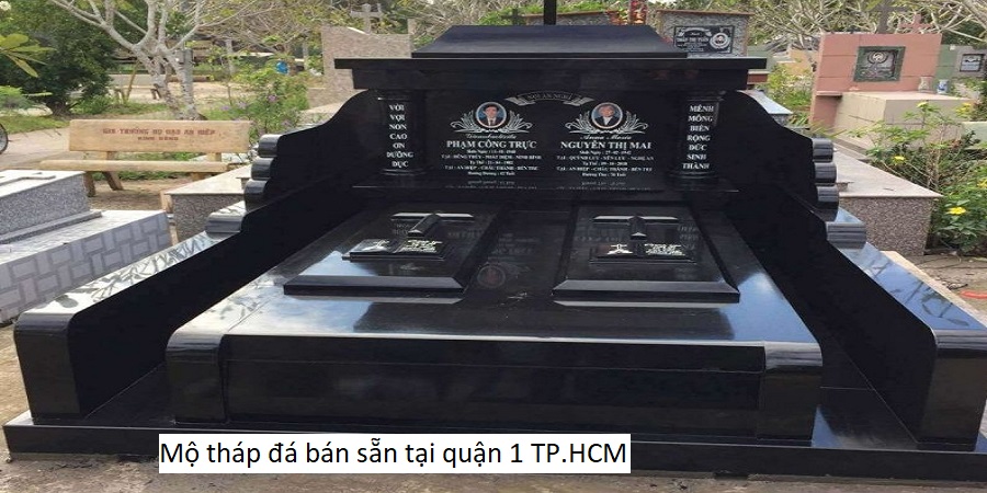 Mộ tháp đá bán sẵn tại quận 1 TP.HCM